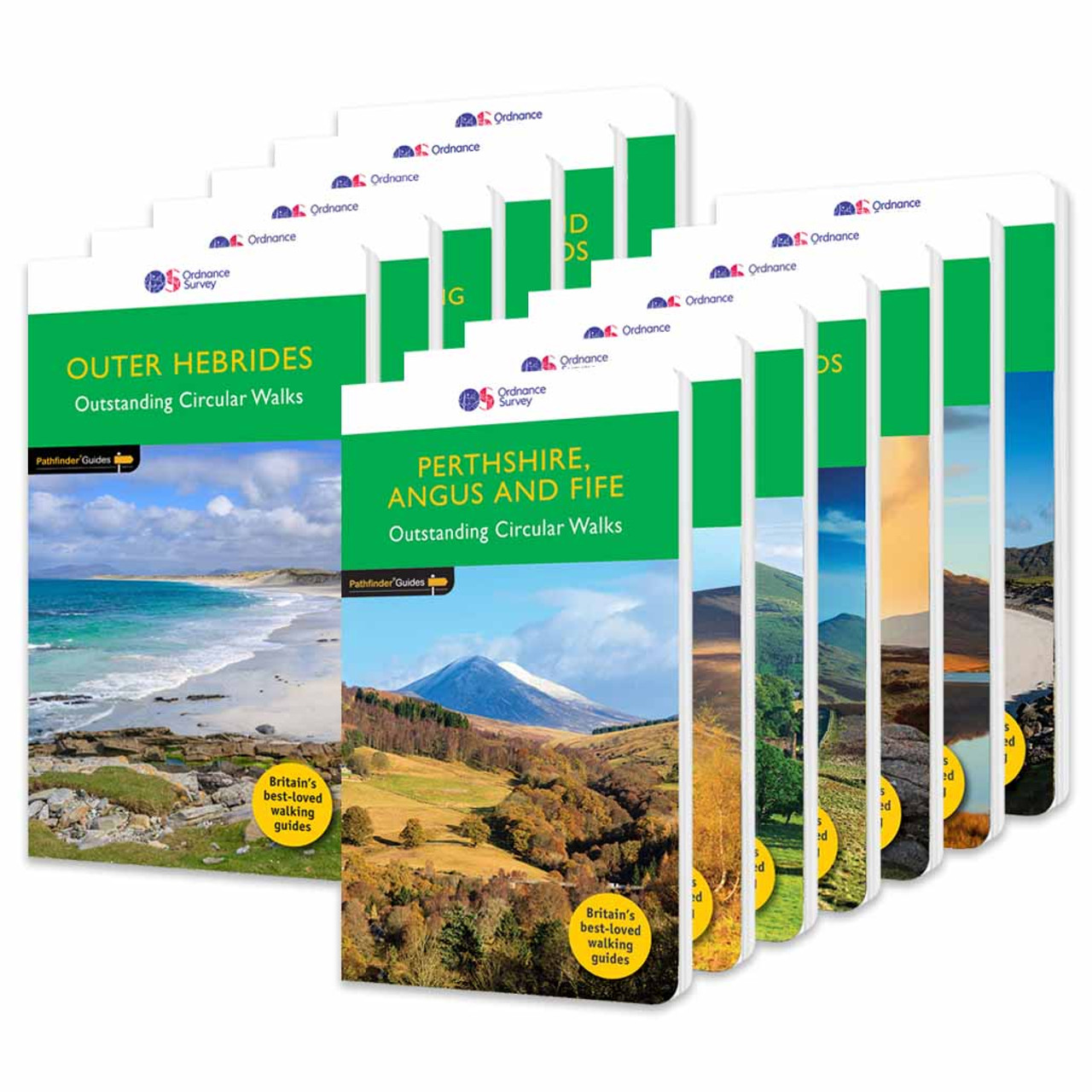 Ordnance Survey The Complete Set of Pathfinder Guidebooks – Scotland ...